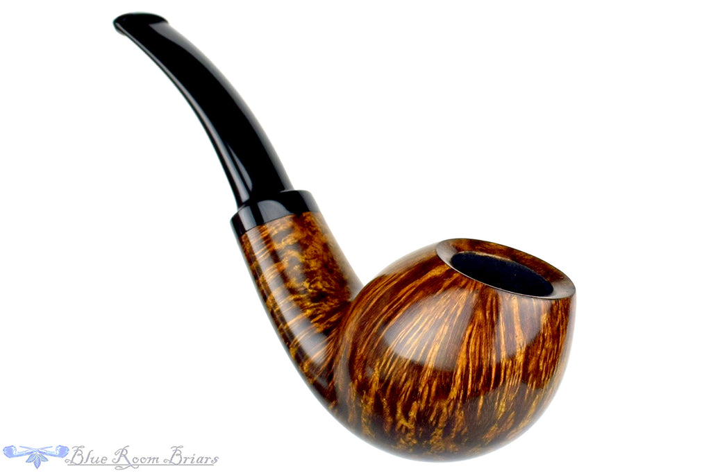 Blue Room Briars is proud to present this Jerry Crawford Pipe Bent Smooth Danish Egg