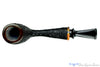 Blue Room Briars is proud to present this Steve Morrisette Pipe Black Blast Acorn with Acrylic Ring