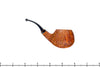 Blue Room Briars is proud to present this Steve Morrisette Pipe 1/2 Bent Tan Blast Tomato with Mother of Pearl Inlay