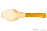 Blue Room Briars is proud to present this Meerschaum 1/2 Bent Figural with Bakelite Stem UNSMOKED Estate Pipe