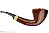 Blue Room Briars is proud to present this Thomas James Pipe Half Saddle Dublin with French Boxwood and Briar Stand