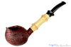 Blue Room Briars is proud to present this Thomas James Pipe Sandblast Ace of Spades with Bamboo