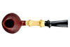 Blue Room Briars is proud to present this Thomas James Pipe Sandblast Ace of Spades with Bamboo