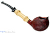 Blue Room Briars is proud to present this Thomas James Pipe Sandblast Ace of Spades with Bamboo