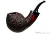 Blue Room Briars is proud to present this David S. Huber Pipe 1/2 Bent Sandblast Egg