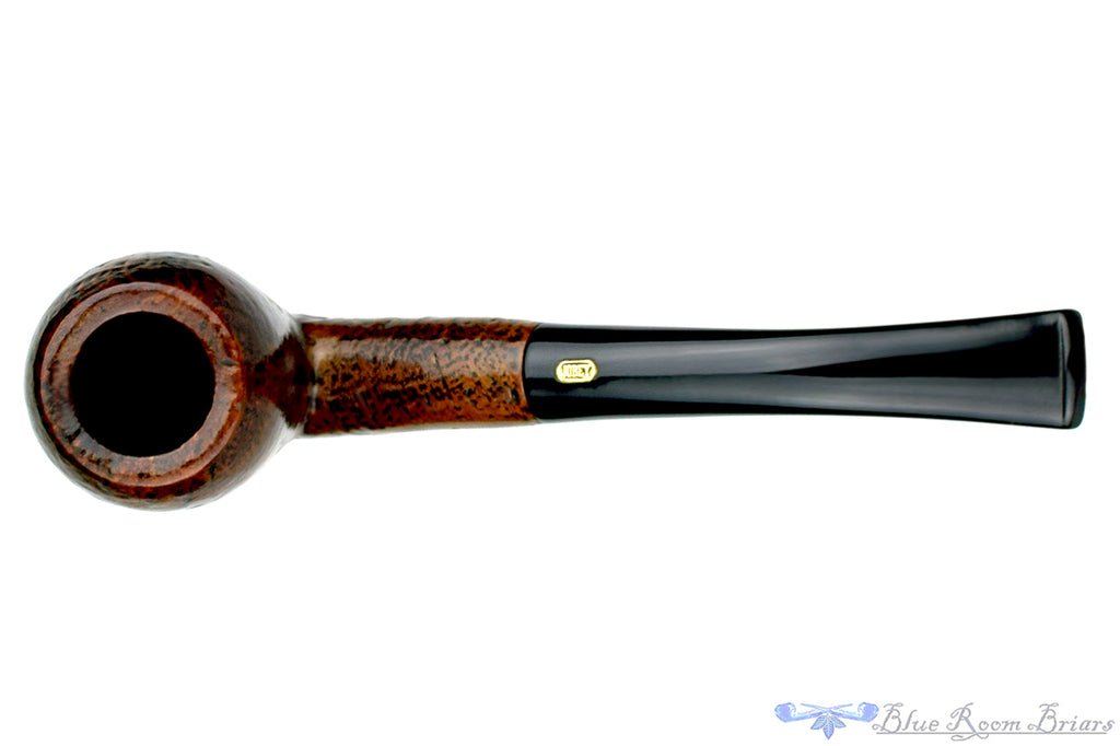 Blue Room Briars is proud to present this Jobey Filtersan 355 1/2 Bent Sandblast Acorn (6mm Filter) Estate Pipe