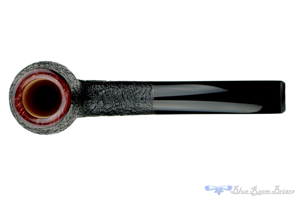 Blue Room Briars is proud to present this Jesse Jones Pipe Black Blast Bent Billiard