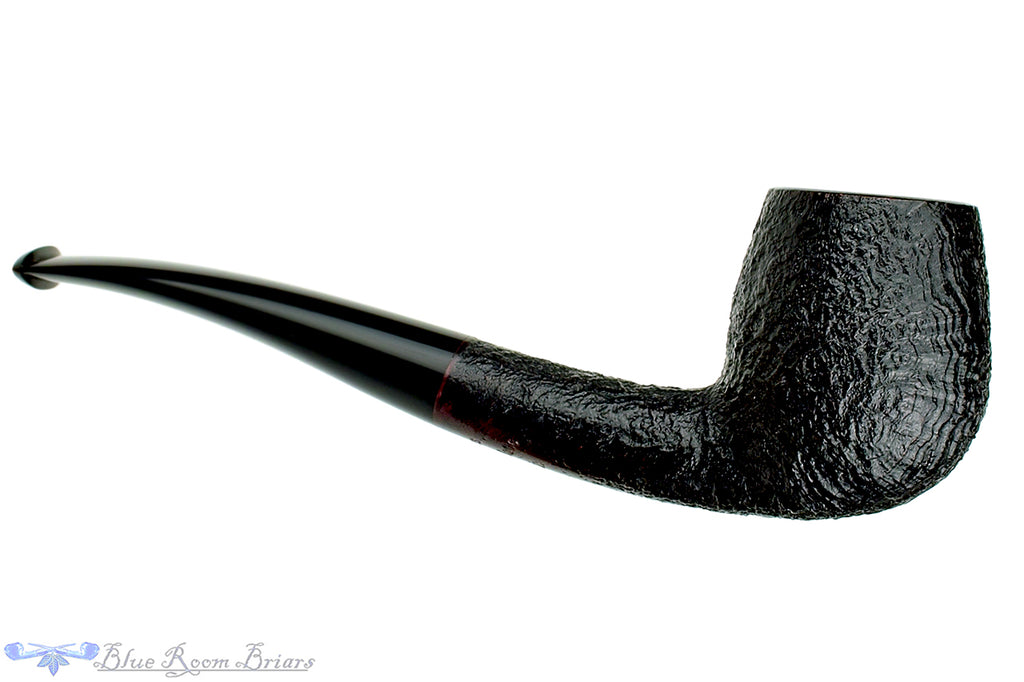 Blue Room Briars is proud to present this Jesse Jones Pipe Black Blast Bent Billiard