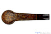 Blue Room Briars is proud to present this Jerry Crawford Pipe Ring Blast Hawkbill with Brindle