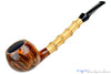 Blue Room Briars is proud to present this Benjamin Westerheide Pipe Tiger Striped Apple with Bamboo