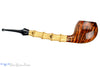 Blue Room Briars is proud to present this Benjamin Westerheide Pipe Tiger Striped Apple with Bamboo
