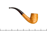 Blue Room Briars is proud to present this Jesse Jones Pipe 1/2 Bent Smooth Natural Billiard with Brindle