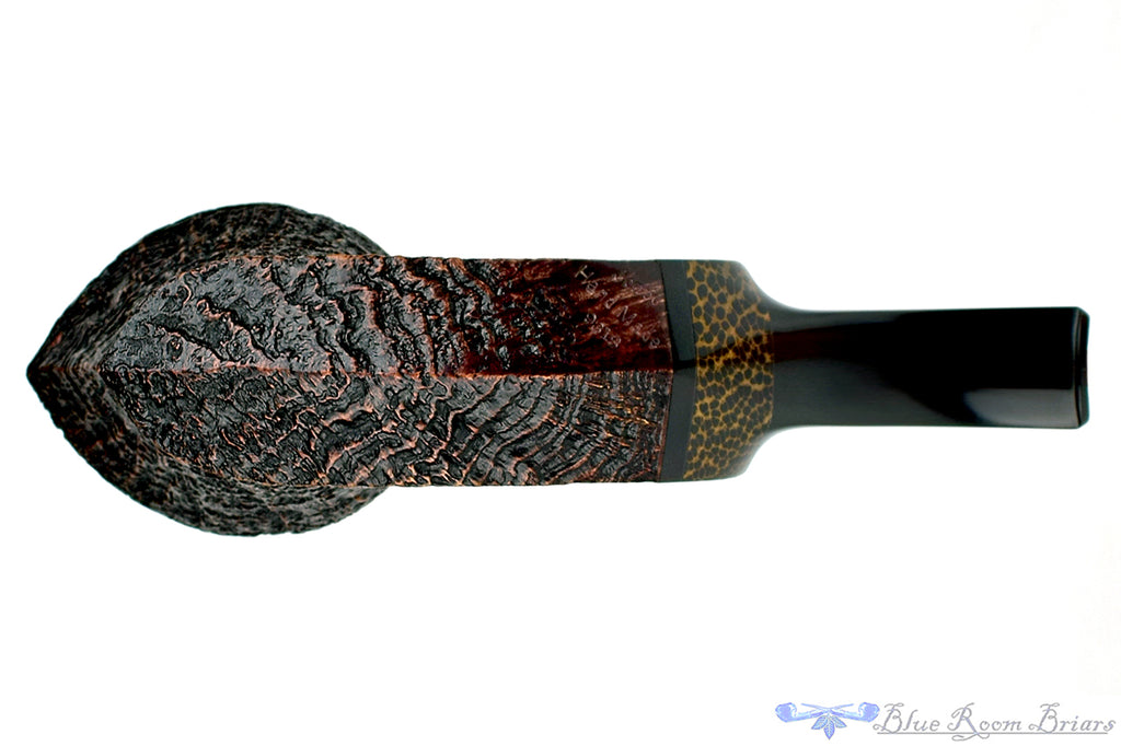 Blue Room Briars is proud to present this Jesse Jones Pipe Antique Blast Flying Dutchman with Black Palm