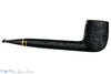 Blue Room Briars is proud to present this Jerry Crawford Pipe Black Blast Canadian with Ox Horn and Brindle