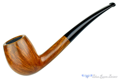 Charl Goussard Pipe Black Blast Apple with Warthog Tusk