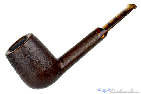 Charl Goussard Pipe Black Blast Apple with Warthog Tusk