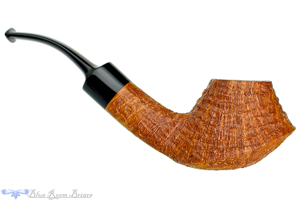 Blue Room Briars is proud to present this Clark Layton Pipe Bent Ring Blast Volcano