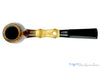 Blue Room Briars is proud to present this George Boyadjiev Pipe 111 B Grade Billiard with Bamboo