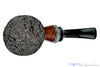 Blue Room Briars is proud to present this Marinko Neralić Pipe 1/4 Bent Volcano with Fordite