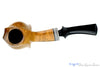 Blue Room Briars is proud to present this Marinko Neralić Pipe Partial Sandblast Blowfish with Fordite