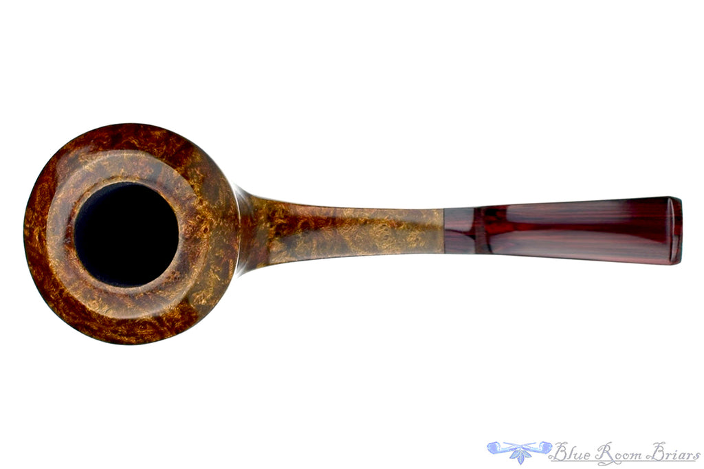 Blue Room Briars is proud to present this Steve Morrisette Pipe Square Shank Rhodesian with Brindle