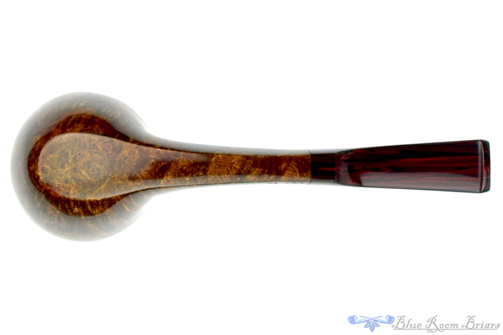 Blue Room Briars is proud to present this Steve Morrisette Pipe Square Shank Rhodesian with Brindle