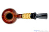 Blue Room Briars is proud to present this Sergey Cherepanov Pipe 1/2 Bent Bamboo Apple