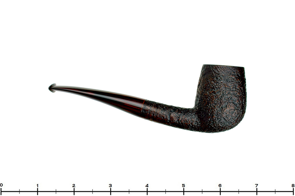 Blue Room Briars is proud to present this Jesse Jones Pipe 3219 Bent Sandblast Brandy with Brindle