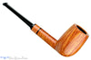 Blue Room Briars is proud to present this Jesse Jones Pipe 2419 Saddled Tall Billiard with Pink Ivory