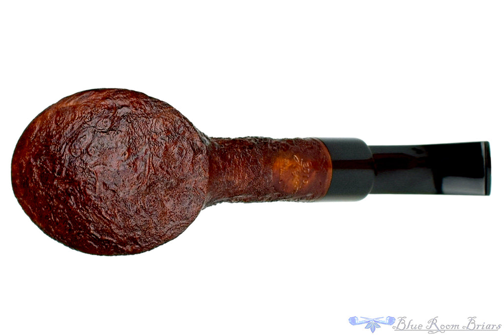 Blue Room Briars is proud to present this Clark Layton Pipe 1/2 Bent Ring Blast Volcano