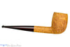 Blue Room Briars is proud to present this Clark Layton Pipe Tan Blast Billiard with Brindle