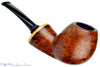 Blue Room Briars is proud to present this Tom Richard Pipe Smooth Danish Egg with Boxwood and Brindle Ebonite Insert