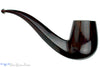 Jesse Jones Pipe 4519 1/2 Bent Diamond Shank Billiard with Brindle Stem