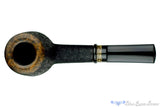 Blue Room Briars is proud to present this Jesek Pipes (Martin Paljesek) Carved Billiard with Areca Palm Nut Insert and Buffalo Horn