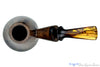 Blue Room Briars is proud to present this Blue Room Briars is proud to present this Marinko Neralić Pipe (376/19) 1/4 Bent Tipsy Volcano with Tobacco Ring and Plateau