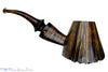 Blue Room Briars is proud to present this Blue Room Briars is proud to present this Marinko Neralić Pipe (376/19) 1/4 Bent Tipsy Volcano with Tobacco Ring and Plateau