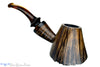 Blue Room Briars is proud to present this Blue Room Briars is proud to present this Marinko Neralić Pipe (376/19) 1/4 Bent Tipsy Volcano with Tobacco Ring and Plateau
