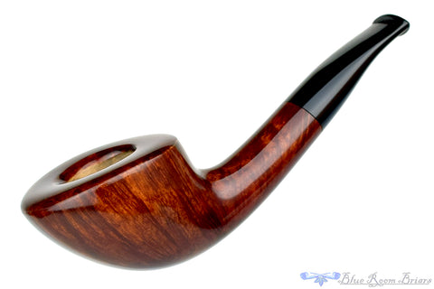 RC Sands Pipe 1/8 Bent Red Blast Dublin with Oval Shank