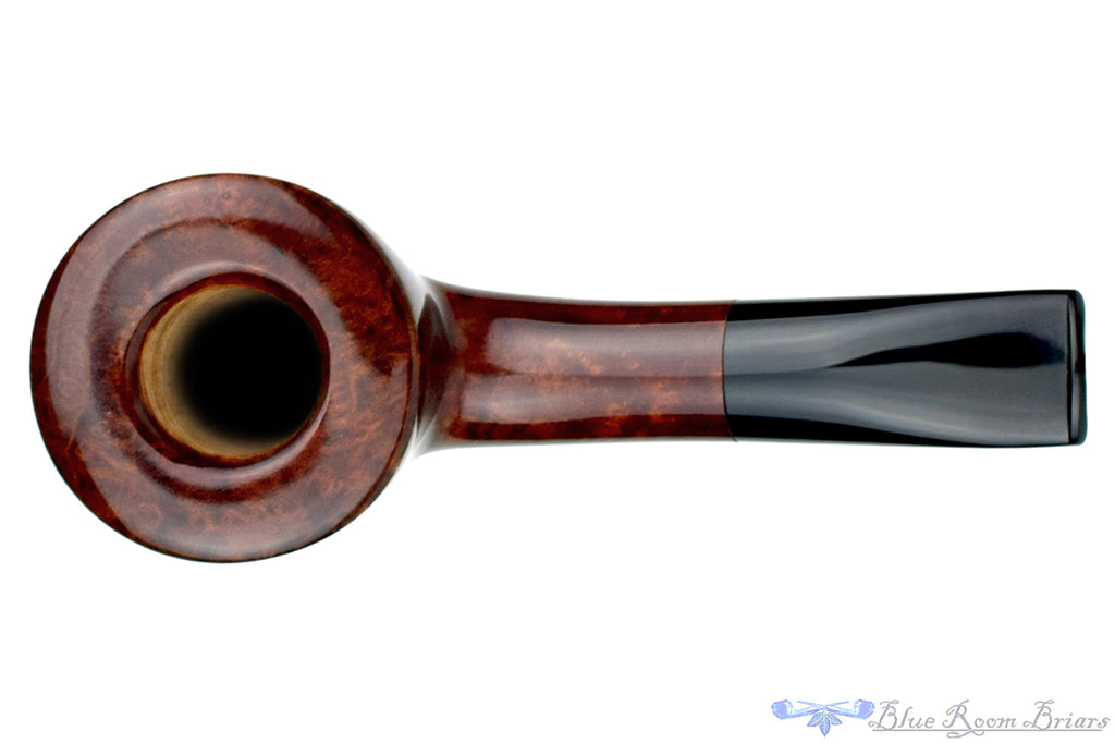 Blue Room Briars is proud to present this RC Sands Pipe 1/4 Bent Straight Grain Short Horn