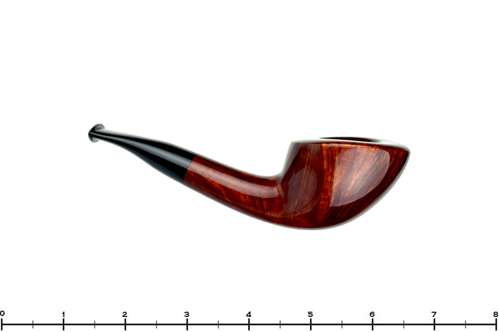 Blue Room Briars is proud to present this RC Sands Pipe 1/4 Bent Straight Grain Short Horn