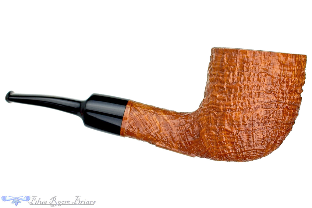 Blue Room Briars is proud to present this RC Sands Pipe 1/8 Bent Ring Blast Billiard