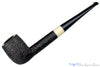 Jerry Crawford Pipe Sandblast Bing Billiard with Ivorite Inlay