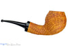 Blue Room Briars is proud to present this Jerry Crawford Pipe 1/4 Bent Golden Ring Blast Egg
