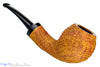 Blue Room Briars is proud to present this Jerry Crawford Pipe 1/4 Bent Golden Ring Blast Egg