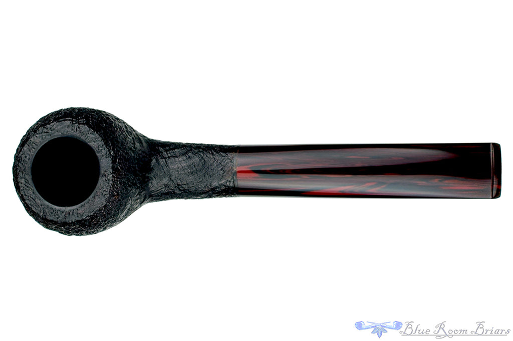 Blue Room Briars is proud to present this Jerry Crawford Pipe Black Blast Squat Apple with Brindle