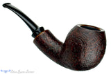 Blue Room Briars is proud to present this Jerry Crawford Pipe 1/4 Bent Mahogany Blast Egg with Smooth Shank Cap