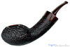 Blue Room Briars is proud to present this Clark Layton Pipe Large 1/2 Bent Black Blast Squat Tomato
