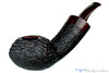 Blue Room Briars is proud to present this Clark Layton Pipe Large 1/2 Bent Black Blast Squat Tomato