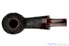 Blue Room Briars is proud to present this Clark Layton Pipe Large 1/2 Bent Black Blast Squat Tomato
