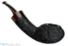 Blue Room Briars is proud to present this Clark Layton Pipe Large 1/2 Bent Black Blast Squat Tomato
